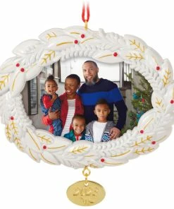 Hallmark A Beautiful Year 2023 Metal Photo Frame Ornament
