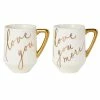 Hallmark Love You And Love You More Mugs, Set Of 2