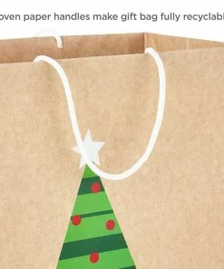 Hallmark Merry Mix 8-Pack Christmas Gift Bags, Assorted Sizes And Designs 9 Hallmark Merry Mix 8-Pack Christmas Gift Bags, Assorted Sizes And Designs -Department Store Shop White and Kraft Paper Assortment Christmas Gift Bags 5XGB1410 04