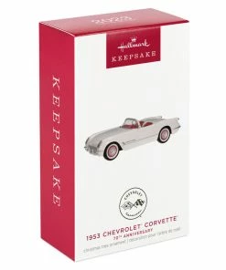 Hallmark 1953 Chevrolet® Corvette® 70th Anniversary 2023 Metal Ornament 9 Hallmark 1953 Chevrolet® Corvette® 70th Anniversary 2023 Metal Ornament -Department Store Shop White and Red Corvette Car Keepsake Ornament 2199QXE3247 04