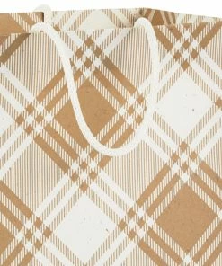 Hallmark Christmas Kraft 8-Pack Holiday Gift Bags, Assorted Sizes And Designs 10 Hallmark Christmas Kraft 8-Pack Holiday Gift Bags, Assorted Sizes And Designs -Department Store Shop White on Kraft Paper Assortment Christmas Gift Bags 5XGB1417 05