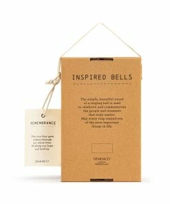 Demdaco Remembrance Inspired Bell -Department Store Shop WhiteGoldSilver Ceramic Bell Decoration 1005000539 03