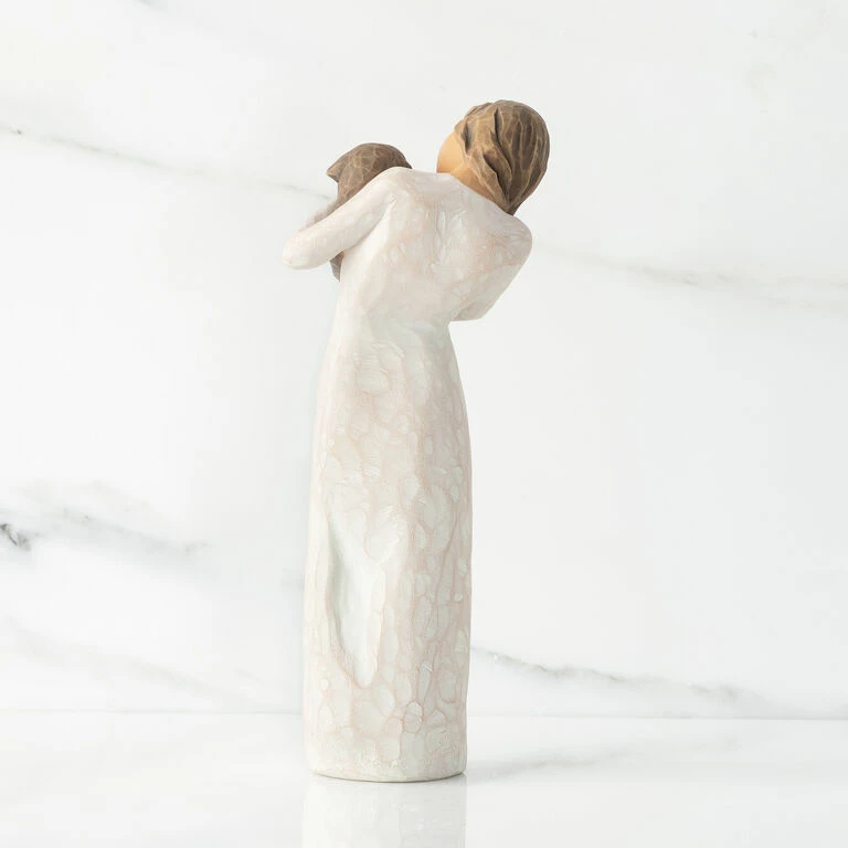 Willow Tree Adorable You Dark Brown Dog Figurine, 7.5" 2 Willow Tree Adorable You Dark Brown Dog Figurine, 7.5" - Image 2