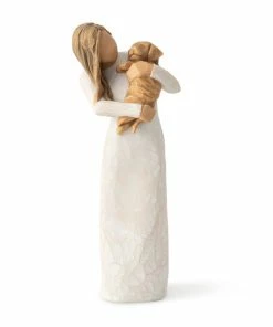 Willow Tree Adorable You Golden Dog Figurine, 7.5"