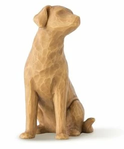 Willow Tree® Love My Dog Figurine, Blonde