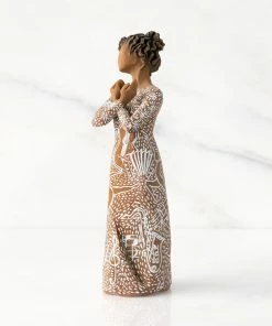 Willow Tree Music Speaks Woman Figurine, 7" -Department Store Shop Willow Tree Music Speaks Woman Figurine 28232 03