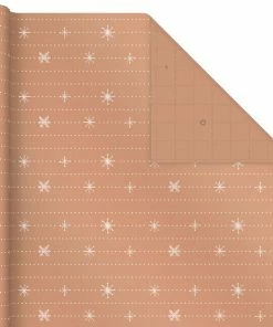 Hallmark Winter Nature Kraft Prints 3-Pack Christmas Wrapping Paper, 90 Sq. Ft. -Department Store Shop Winter Nature 3Pack Christmas Wrapping Paper 5JXW1051 06