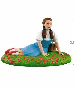 Hallmark The Wizard Of Oz™ Under The Poppies' Spell Ornament 8 Hallmark The Wizard Of Oz™ Under The Poppies' Spell Ornament -Department Store Shop Wizard of Oz Dorothy in Poppies Keepsake Ornament 2199QXI6107 03