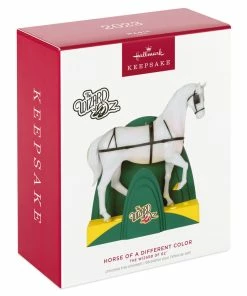 Hallmark The Wizard Of Oz™ Horse Of A Different Color Ornament With Light 9 Hallmark The Wizard Of Oz™ Horse Of A Different Color Ornament With Light -Department Store Shop Wizard of Oz Horse of Different Color Keepsake Ornament 2999QXI6289 04