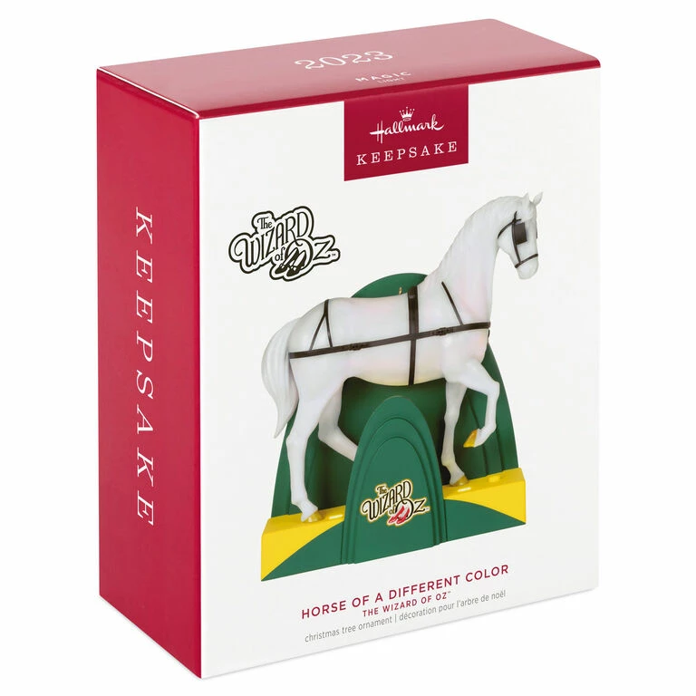 Hallmark The Wizard Of Oz™ Horse Of A Different Color Ornament With Light 4 Hallmark The Wizard Of Oz™ Horse Of A Different Color Ornament With Light - Image 4
