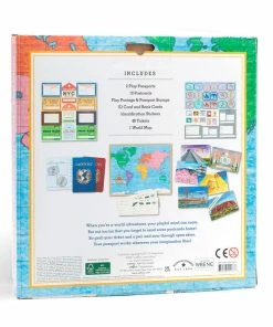 Eeboo World Traveler Pretend Play Set 6 Eeboo World Traveler Pretend Play Set -Department Store Shop World Traveler Pretend Play Set IMPTR2 03