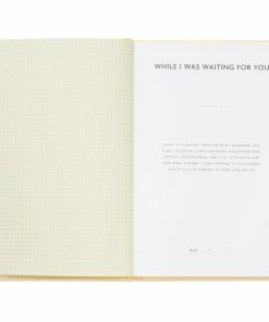 Hallmark While I Was Waiting Prompted Pregnancy Journal -Department Store Shop Yellow Prompted Pregnancy Journal 1BBA4141 03