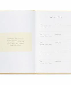 Hallmark While I Was Waiting Prompted Pregnancy Journal -Department Store Shop Yellow Prompted Pregnancy Journal 1BBA4141 04