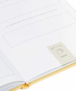 Hallmark While I Was Waiting Prompted Pregnancy Journal -Department Store Shop Yellow Prompted Pregnancy Journal 1BBA4141 11