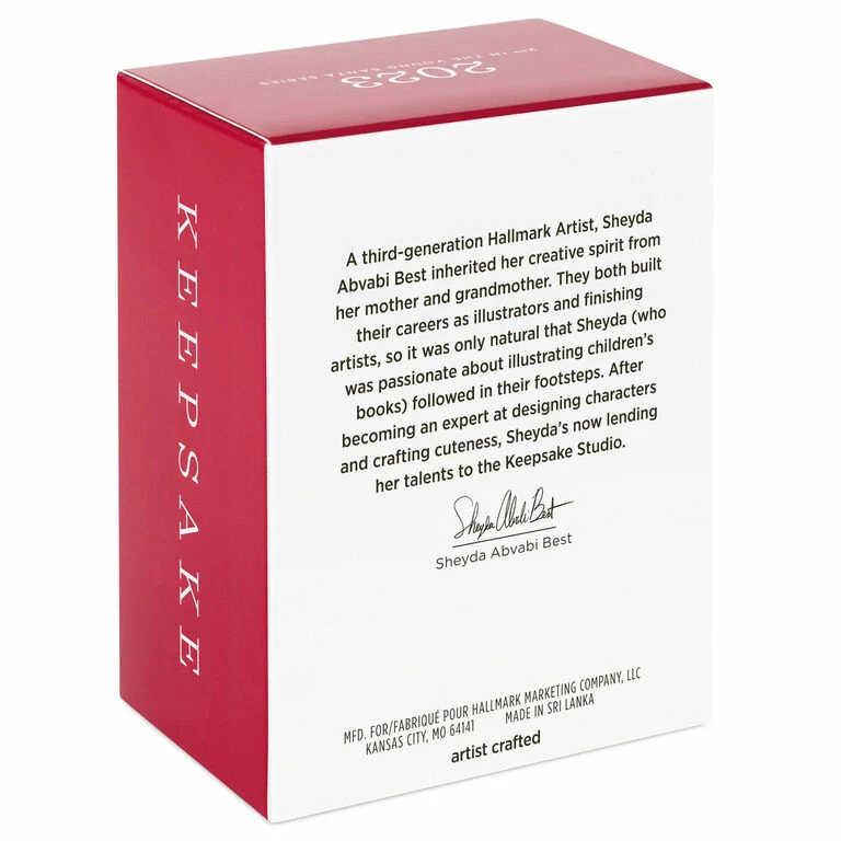 Hallmark Young Santa Ornament 5 Hallmark Young Santa Ornament - Image 5