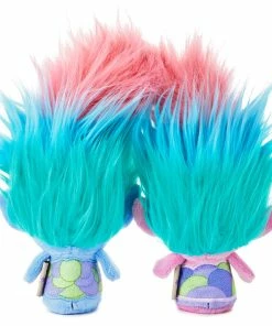 Hallmark Itty Bittys® DreamWorks Animation Trolls World Tour Satin And Chenille Plush, Set Of 2 -Department Store Shop itty bittys Trolls World Tour Satin Chenille Stuffed Animals Set 1KDD1982 03