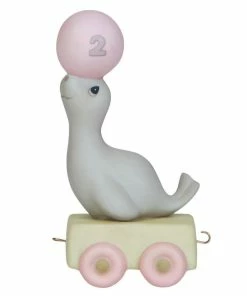 Precious Moments God Bless You On Your Birthday Seal Figurine, Age 2