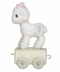 Precious Moments Happy Birthday Little Lamb Figurine, Age 1