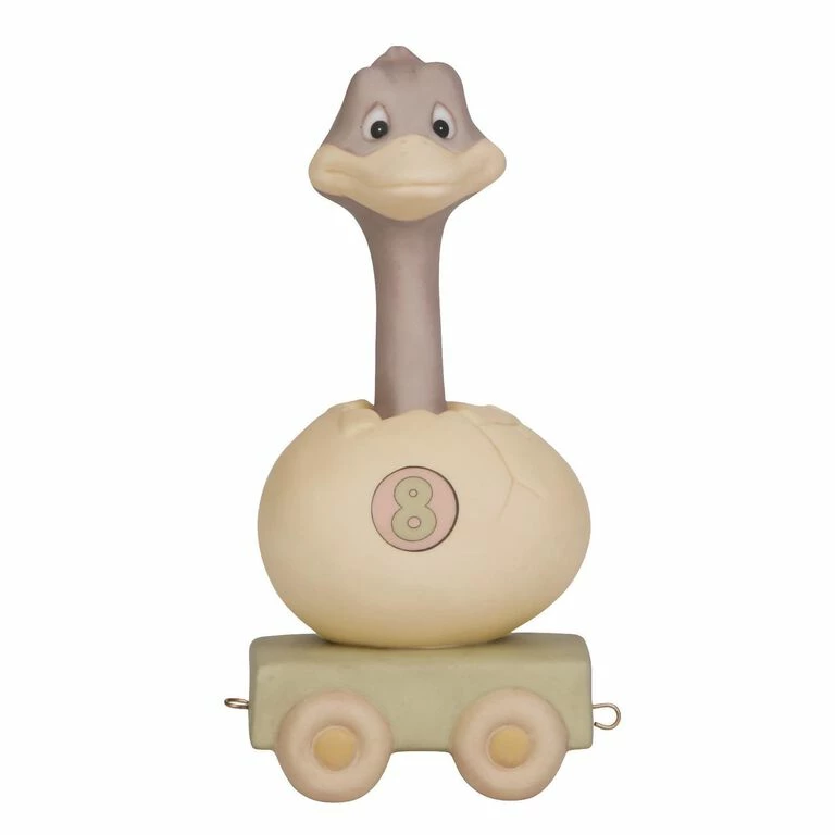 Precious Moments Isn't Eight Just Great Hatching Ostrich Figurine, Age 8 1 Precious Moments Isn't Eight Just Great Hatching Ostrich Figurine, Age 8