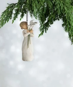 Willow Tree® Beautiful Wishes Ornament 5 Willow Tree® Beautiful Wishes Ornament -Department Store Shop willow tree beautiful wishes ornament root 27470 1470 3