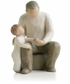Willow Tree® Grandfather Grandchild Figurine