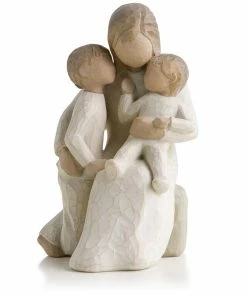 Willow Tree ® Quietly Mother And Children Figurine