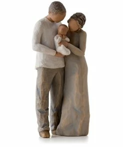 Willow Tree® We Are Three New Family Baby Figurine
